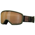 Giro Ringo Ski Goggles - Snowboard Goggles for Men, Women & Youth - Trail Green Cloud Dust Strap with VIVID Petrol Lens