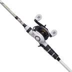 Abu Garcia 7 Max Pro Fishing Rod And Reel Baitcast Combo, 7+1 Ball Bearings With Lightweight Graphite Frame & Sideplates, Magtra