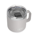 Yeti Rambler 14 Oz Mug, Vacuum Insulated, Stainless Steel With Magslider Lid, Granite Gray
