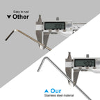 18 Pack Tent Stakes, Stakes For Outdoor Decorations, Tent Stakes Heavy Duty, Metal Stakes, Tent Garden Stakes For Gardening & Ca