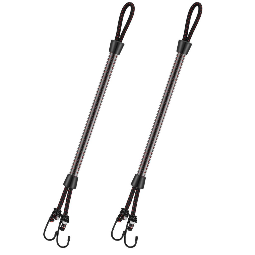 Tandefio 2 Pcs Dock Rods For Boat Docking 16 Inch Dock Boat Mooring Poles, Bungee Lines With Hook, Speedboat Accessories For Men