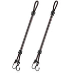 Tandefio 2 Pcs Dock Rods For Boat Docking 16 Inch Dock Boat Mooring Poles, Bungee Lines With Hook, Speedboat Accessories For Men