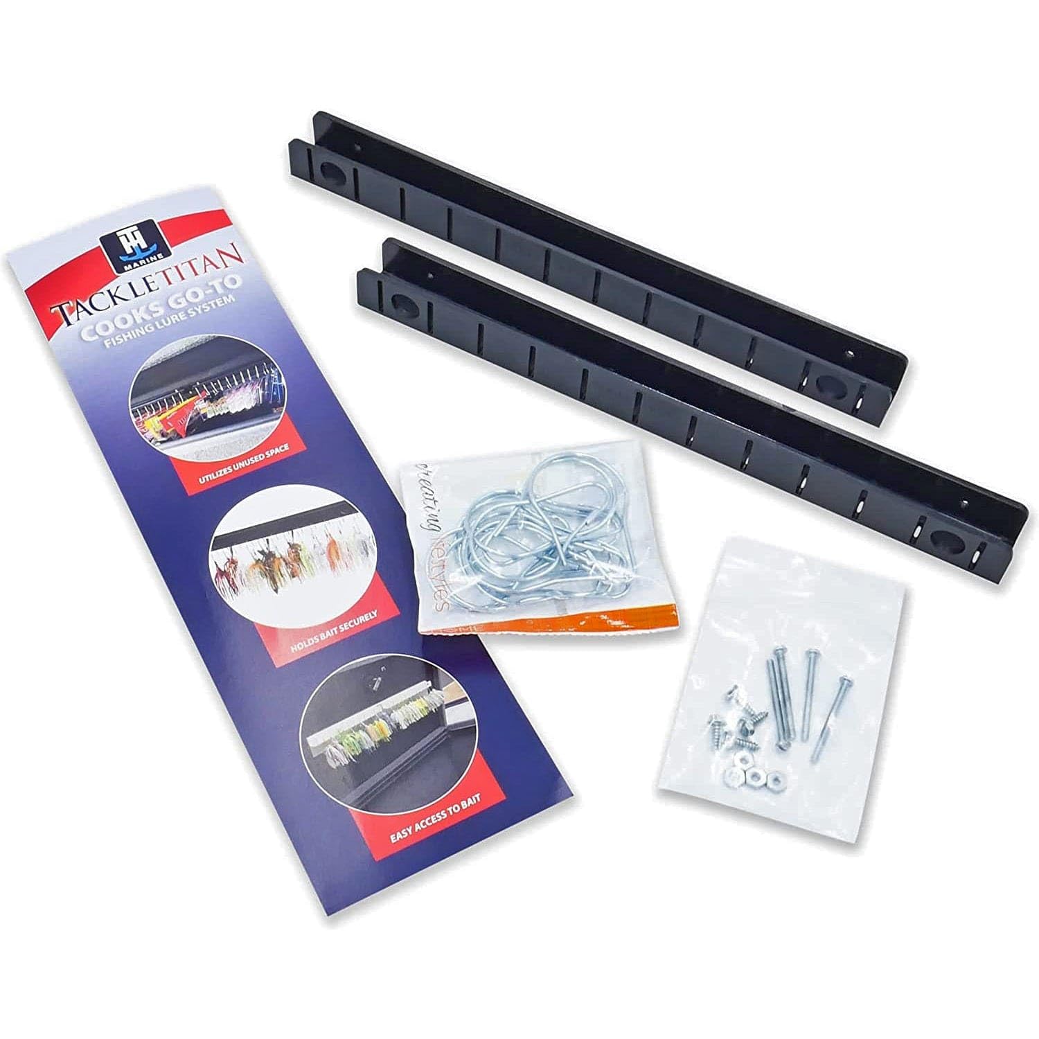 T-H Marine Cooks Go-To Tackle Storage System - Fishing Lure Holder And Organizer Provides Easy Access To Your Bait - Can Be Conf
