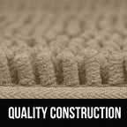 Kangaroo Luxury Chenille Bath Rug, 36X24, Extra Soft And Absorbent Shaggy Bathroom Rugs, Machine Wash Mat, Strong Underside, Plu