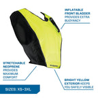 Scubapro Cruiser Snorkeling Snorkel Vest (Neon/Yellow, Xlarge)