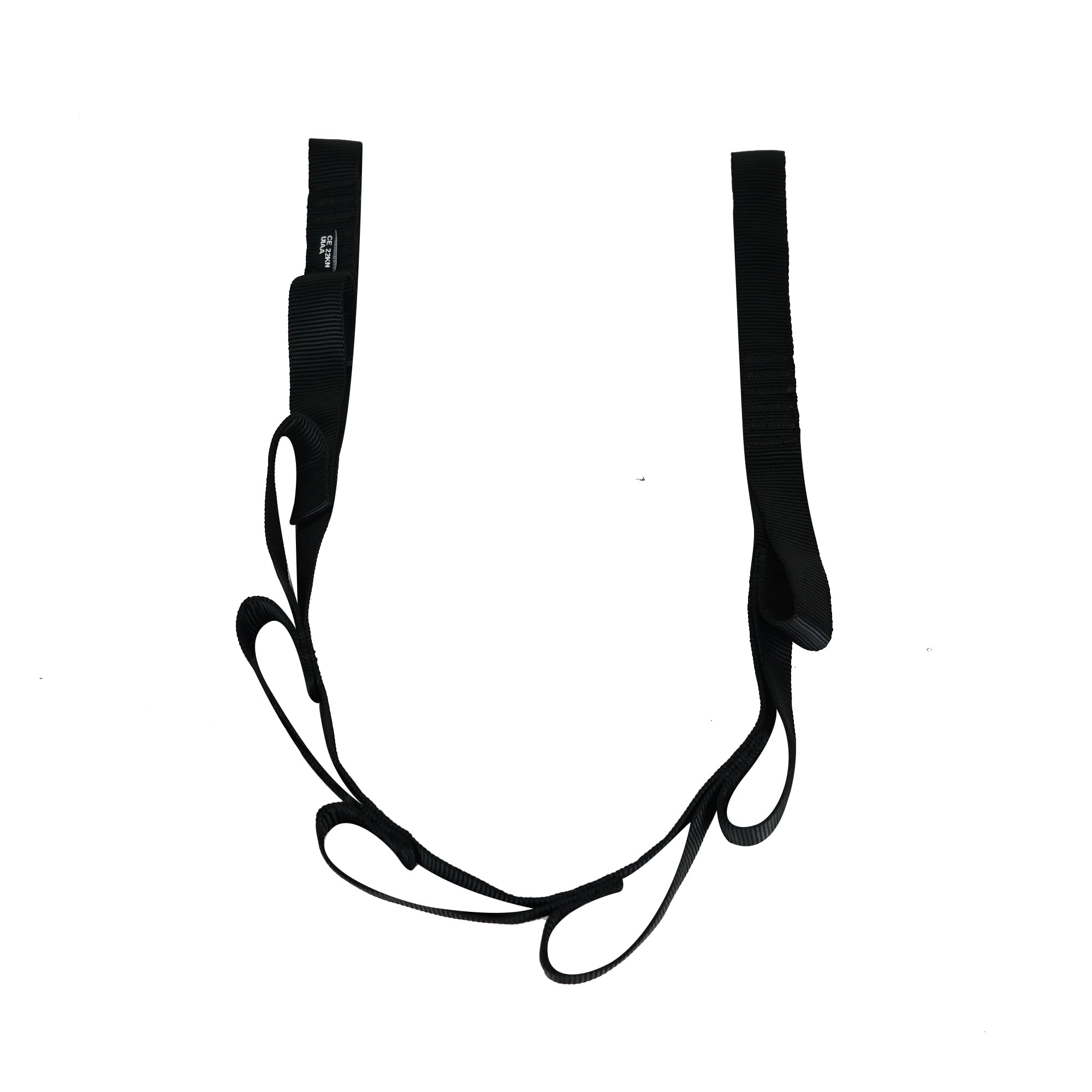 Fusion Climb 7 Loop Individual Loop Daisy Chain 5000 Lb Test Stitched Nylon Webbing 36'' X 0.75'' Black
