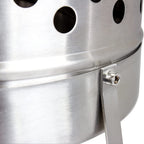 Petromax Feuerhand Fire Barrel Pyron, Stainless Steel Double-Walled Fire Pit For Yard Or Patio, Feet Protect Ground Surface, 29'