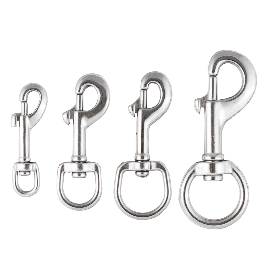 Dive Rite Marine Grade Stainless Steel Bolt Snap For Diving (Xl-Swivel)