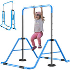 Slsy Gymnastics Bars Kids Kip Training Bars For Home, Folding Horizontal Bars With Adjustable Height, Practice Bar Gymnastic For