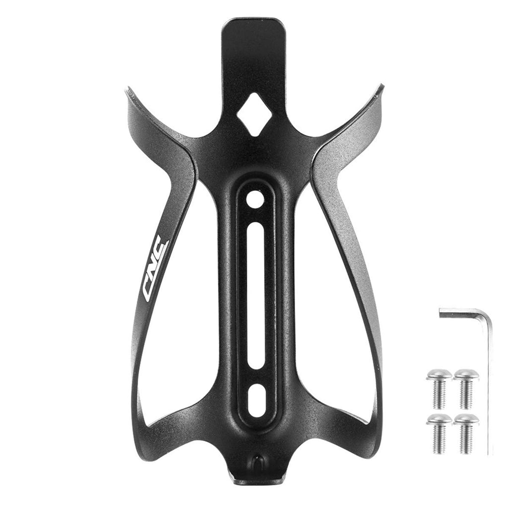 Cnc Bike Water Bottle Holder, 2-Pack Bike Water Bottle Cage For Road Bike/Mountain Bike,Black