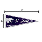 Rico Industries Ncaa Kansas State Wildcats - Ksu Classic 12'' X 30'' Felt Wall D  Cor Pennant - Great For Home/Bed Room/Man Cave