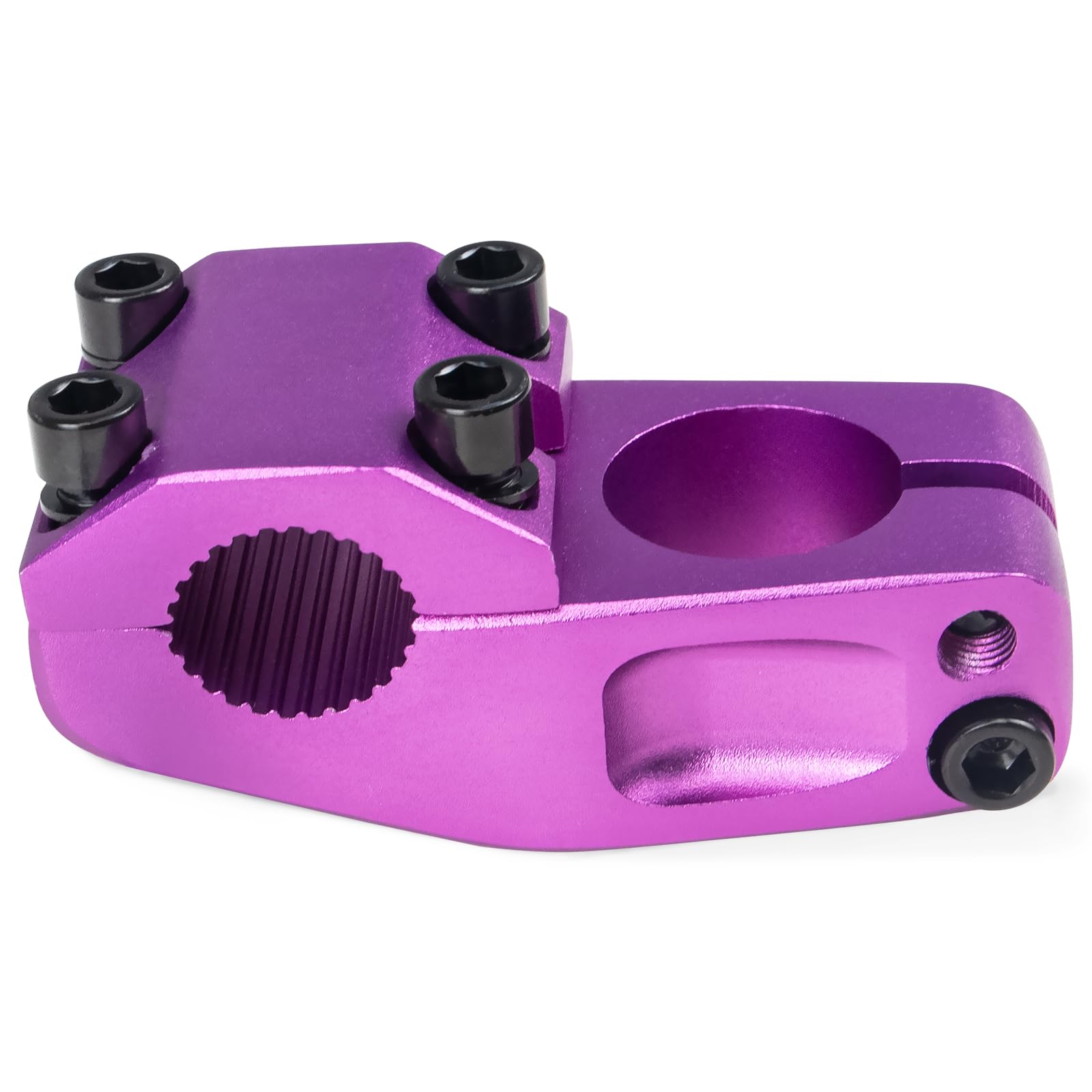 Makelen Bike Stem For Bmx Bike Aluminum Alloy Fixed Gear Bicycle Stem Matte Purple