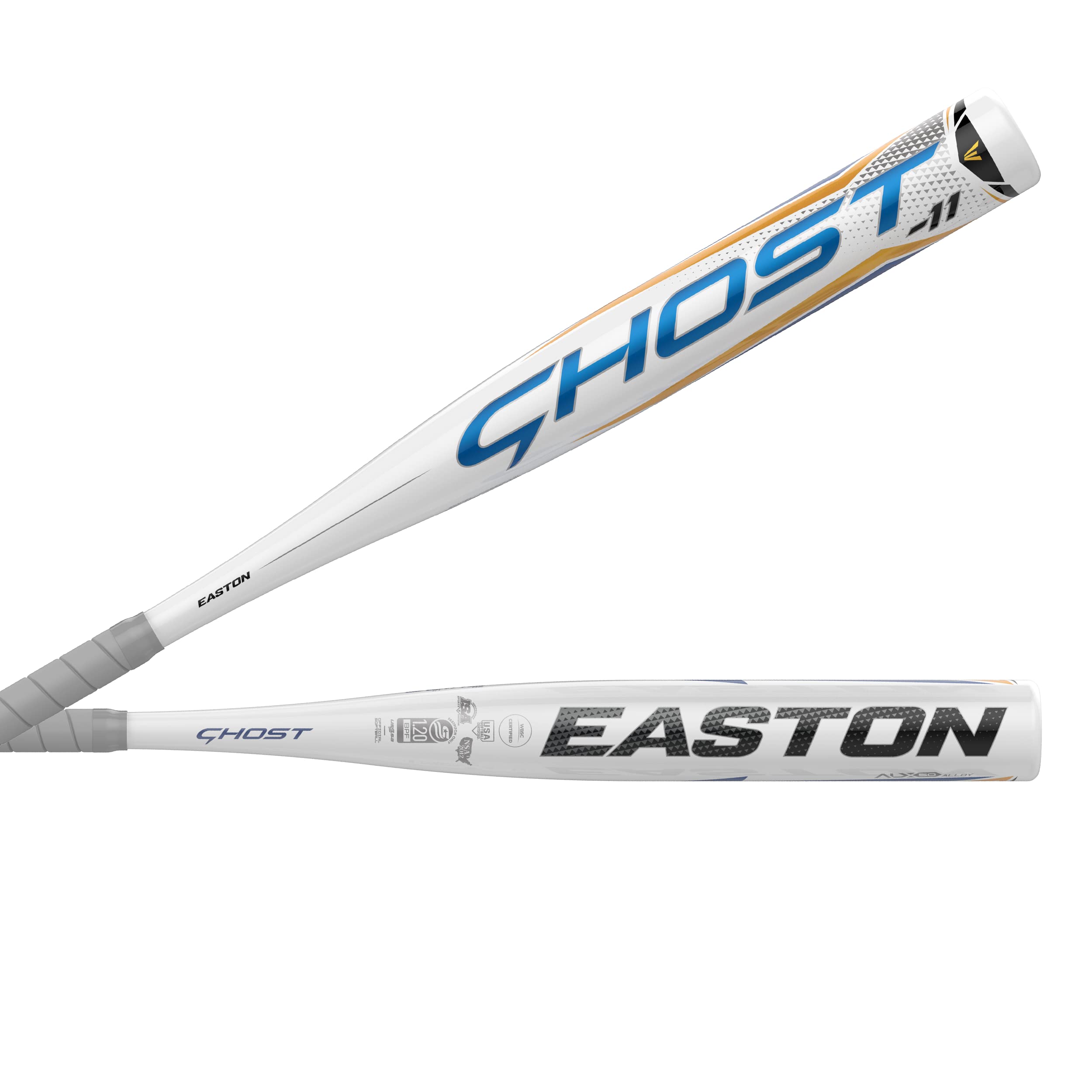Easton | GHOST YOUTH Fastpitch Softball Bat | -11 | 27 | White/Gold