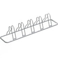 Simple Houseware 5 Bike Bicycle Floor Parking Adjustable Storage Stand, Silver