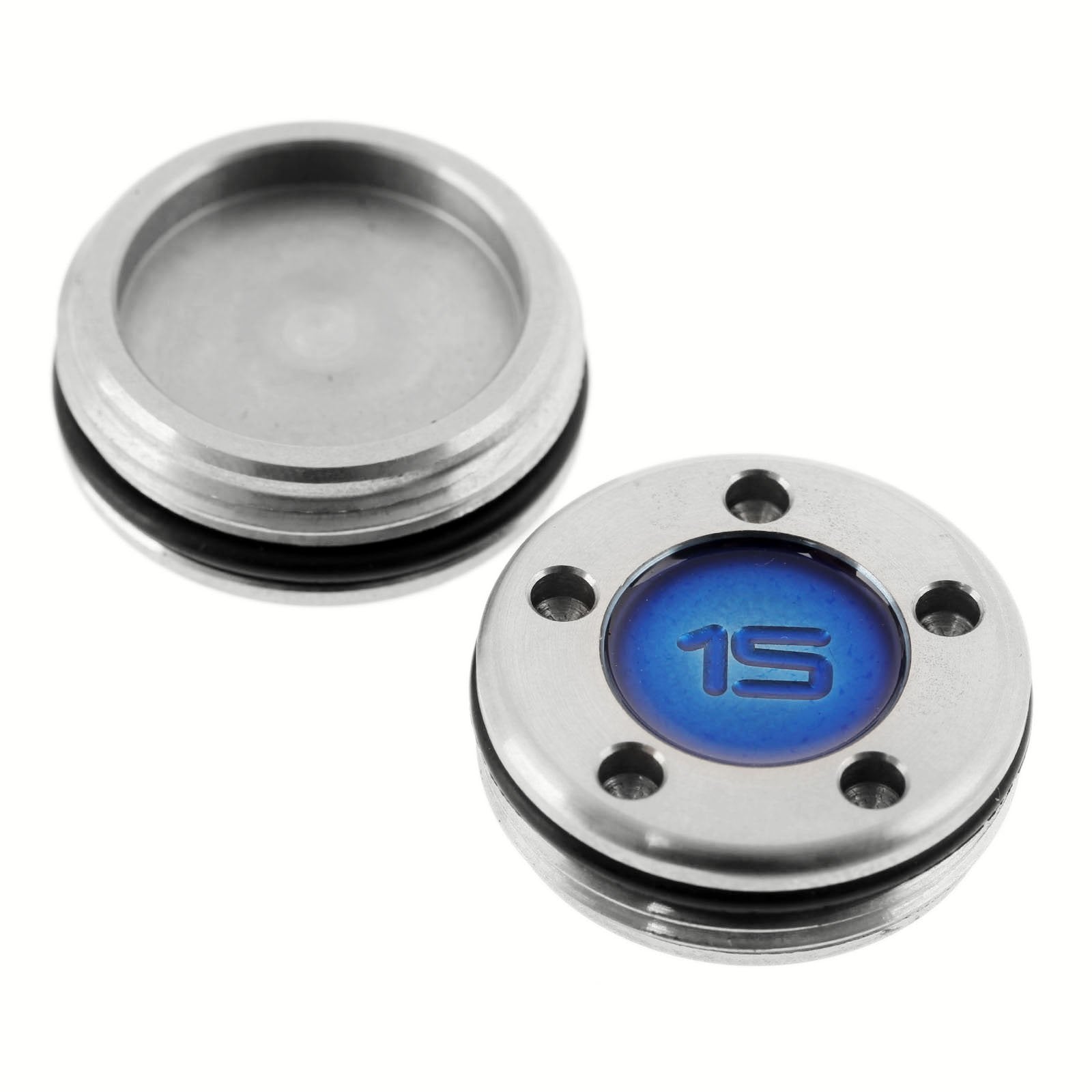 Muxsam Compatible With Scotty Cameron Select Newport Studio Design,2 Pieces Golf Custom Putter Weights (15G)(Blue)