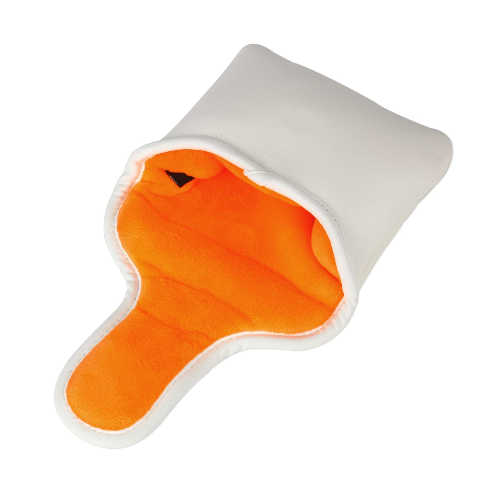 Andux Golf Putter Head Covers Pu Mallet Putter Cover White Sushi Mt/Tg19