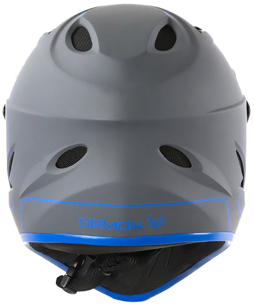 Demon United Podium Full Face Helmet Grey/Blue Xl