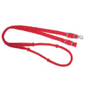 Tough 1 Knotted Cord Roping Reins, Red ,1 X 8'