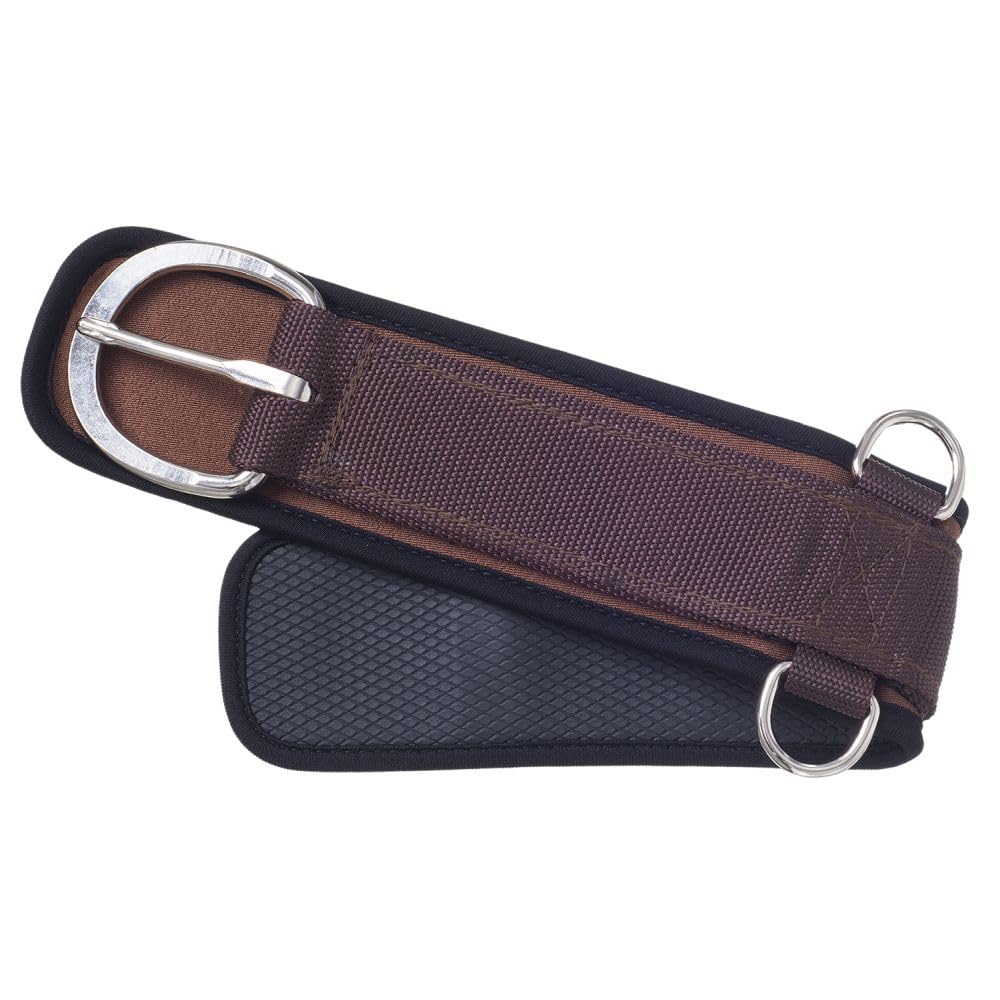 Tough 1 Performers 1St Choice Miniature Neoprene Girth, Brown, 22-Inch