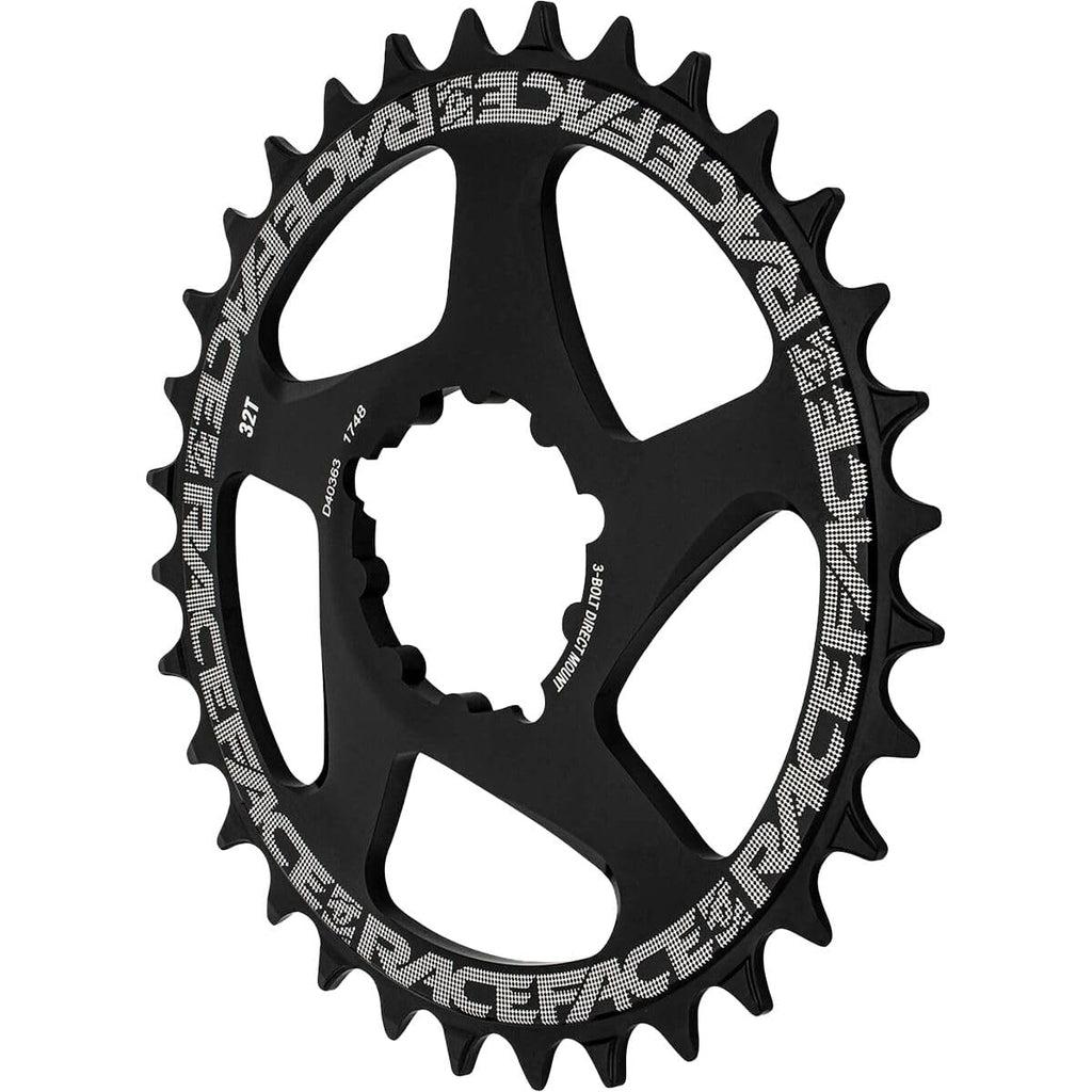 Raceface 3-Bolt Direct Mount, 36T Chainring, 9-12Sp, Bcd: Direct Mount, 7075-T6 Aluminum, Black