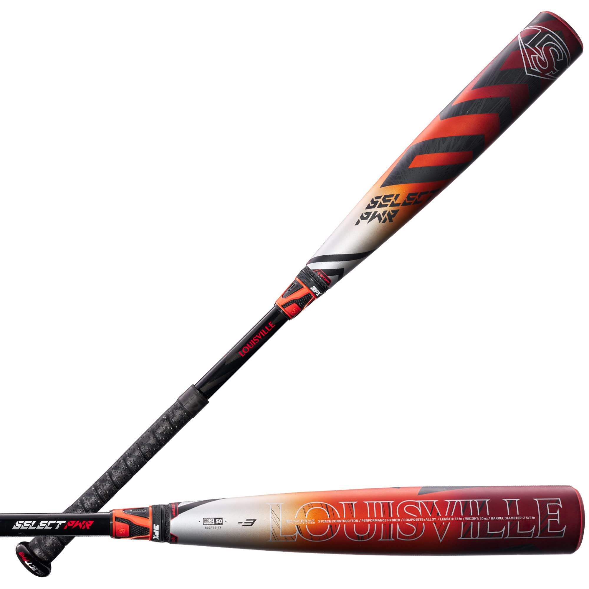Louisville Slugger Select Pwr       (-3) Bbcor Baseball Bat - 31'/28 Oz