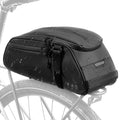 WOTOW Bike Reflective Rear Rack Bag, Water Resistant Bike Saddle Bag Panniers for Bicycles, 8L Trunk Storage Bag, Cycling Back S