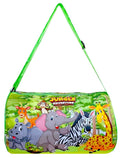 TERA 13 Duffle Bag for Boys & Girls, Sports Bag for Kids 1 pcs Birthday Return Gifts, Carry Bag, Picnic Animal Theme Duffle Ba