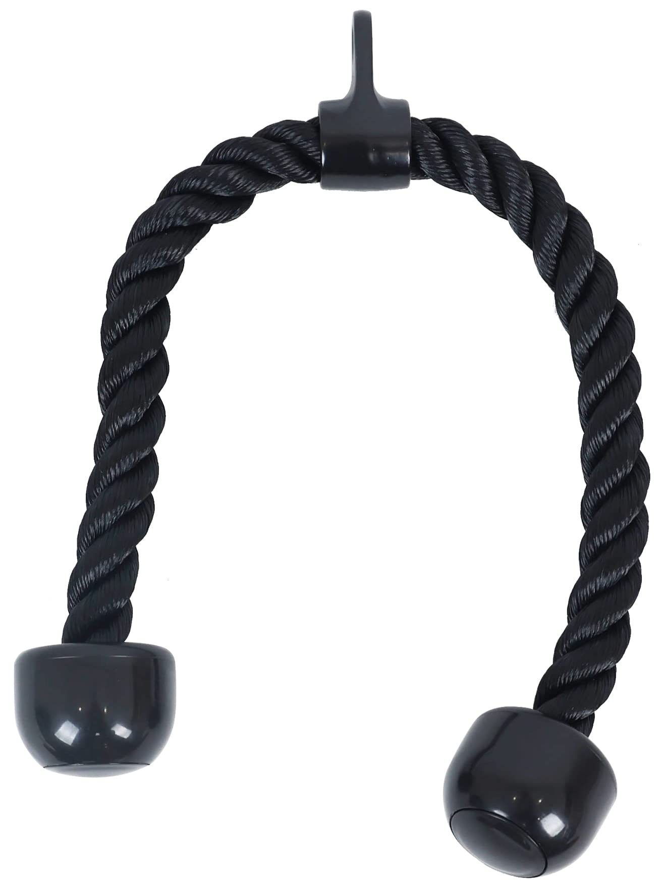 Fitvids Tricep Press Down Cable Attachment, Lat Pulldown Attachment, Weight Machine Accessories, V Handle Tricep Rope, Rotating