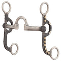 Weaver Leather 4-5/8 Pony Bit, Correction Mouth, Buffed Black