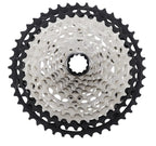 Shimano Xt Cs-M8100 Cassette - 12-Speed, 10-45T, Silver/Black, Mirco Spline
