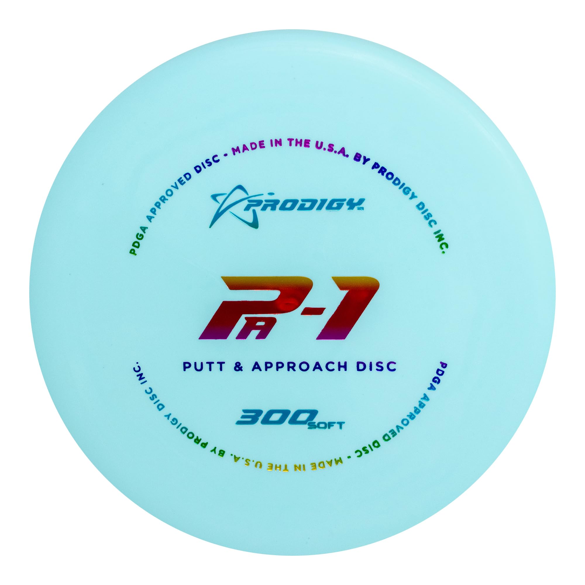 Prodigy Disc 300 Soft Pa-1 Disc Golf Putter  Overstable Putt & Approach Disc  Great Grip In All Conditions  Consistent And Relia