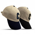 Evanden Combo Embroidered C Logo Baseball Cap, Classic Adjustable Sports Hat (In, Alpha, Free Size, Navy Blue)