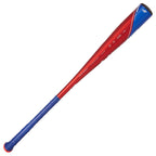 Axe Bat 2023 Hero (-11, 2-1/2'') Usabat Baseball Bat, 1-Piece Alloy, Red/Blue (30'' / 19 Oz.)