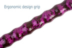 Ab Earth Ergonomic Design 13Mm Tip 58'' Maple Pool Cue Stick Kit With Hard Case (Purple, 21Oz)