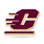 Rico Industries Ncaa Central Michigan Chippewas Primary Shape Cut Pennant - Home And Living Room D  Cor - Soft Felt Ez To Hang