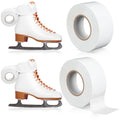 Jexine 2 Roll 98ft White Figure Skate Tape 1.5 Inch Waterproof Sport Tape for Athletic Hockey Ice Skating Boots Laces Protector 