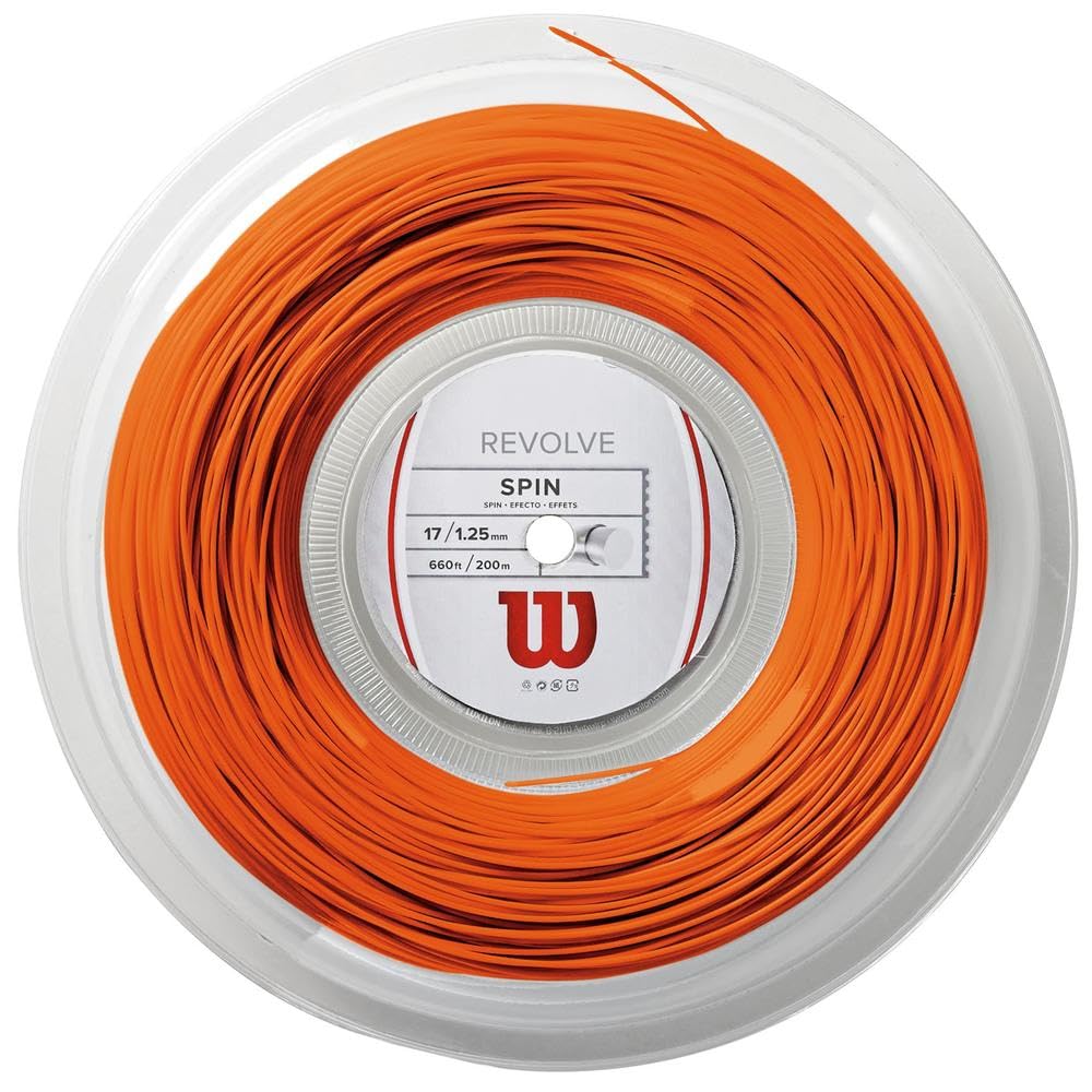 Wilson Revolve 17 Tennis String - 200M Reel, White