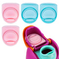 BMSQOFD 4pcs Replacement Stopper Seal Compatible with Owala FreeSip 24oz 32oz,Water Bottle Lid Insert Cap Rubber Seal Parts for 