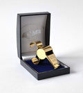 ACME Thunderer Whistle with Finger Grip Large 477/58.5 Gold Plated