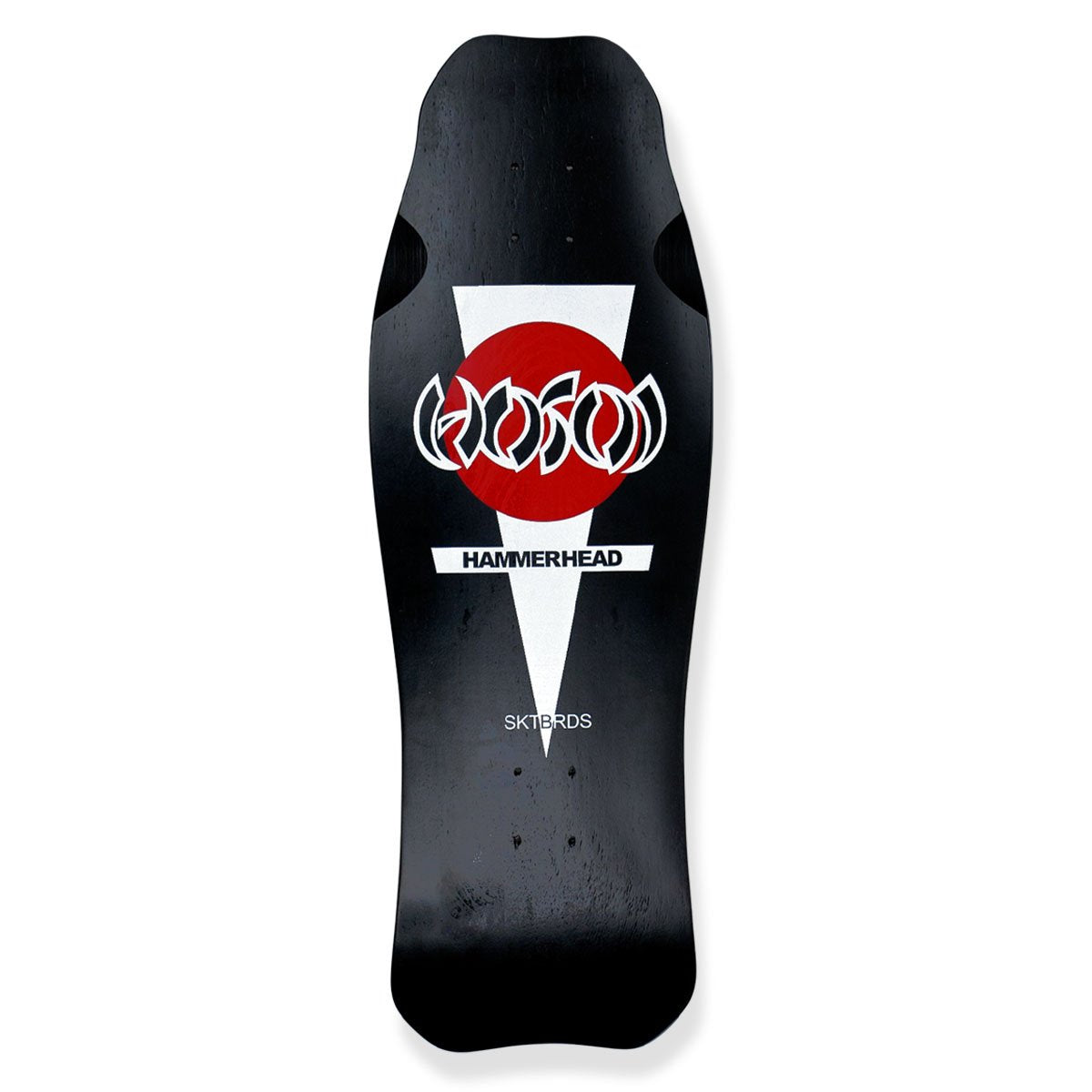 Hosoi Skateboards O.G. Hammerhead Skateboard Deck, Black, 10.5 x 31-Inch