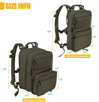 Krydex Tactical Expandable Backpack Molle Backpack For Travelling Hiking Hunting (Rg)