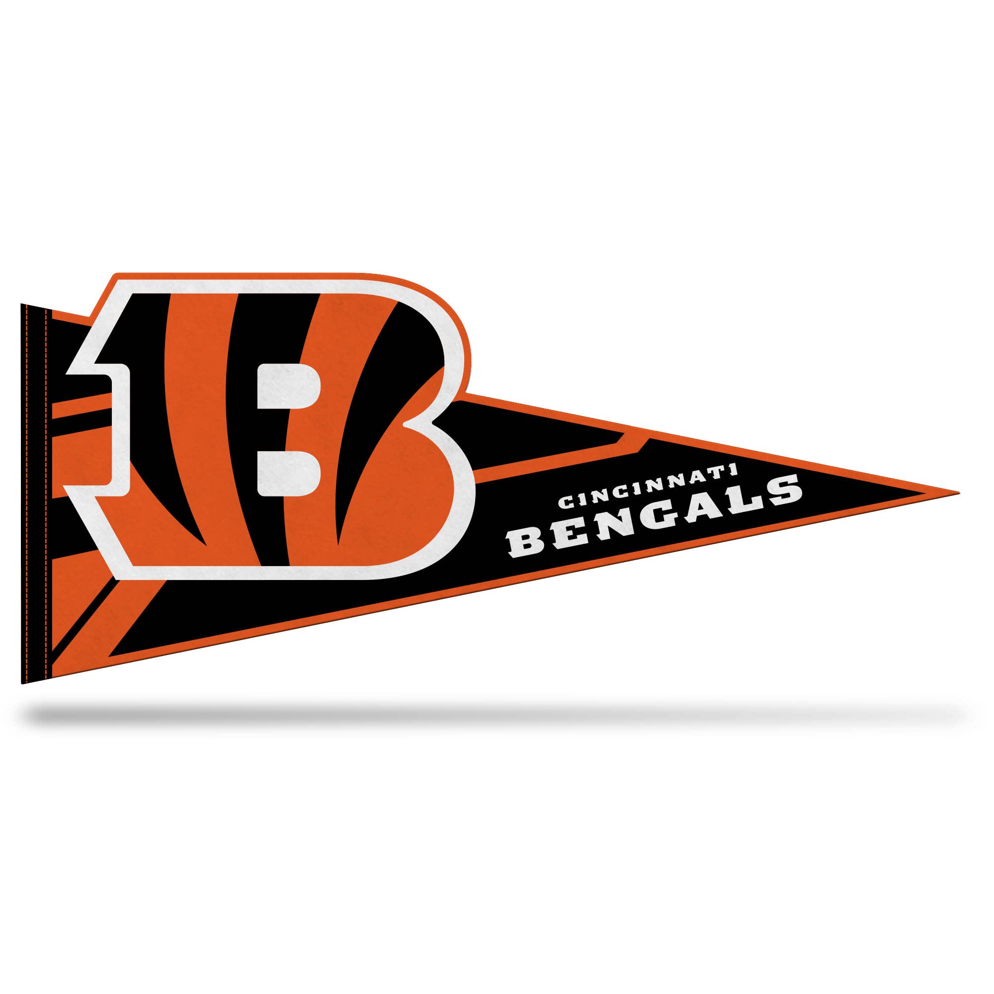 Rico Industries Nfl Football Cincinnati Bengals Soft Felt Pennant - Ez To Hang - Home D  Cor (Game Room, Man Cave, Bed Room)