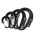 Gear Aid Heroclip Carabiner Gear Clip And Hook (Large, Medium, Small, Mini) For Camping, Backpack, Suitcases, Purse And Garage O