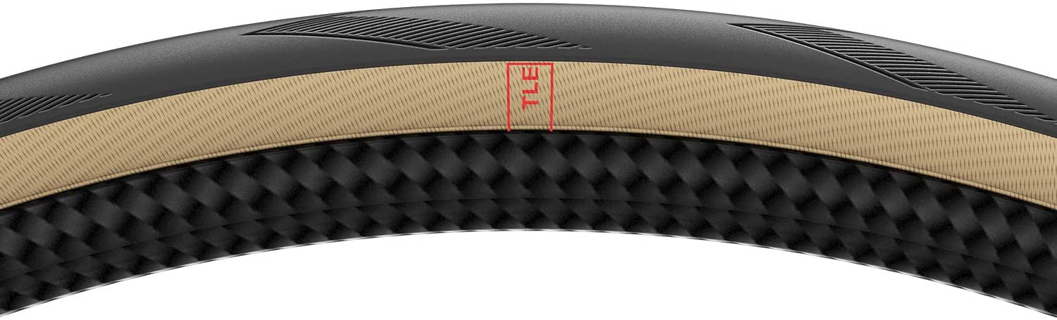 Schwalbe - Pro One Road Race Tubeless Folding Bike Tire | 700C X 28 | Black/Tan Sidewall, Single Tire