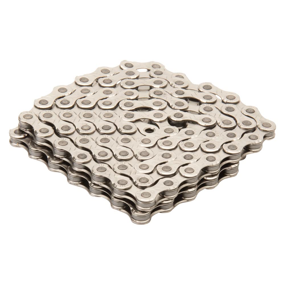 Kmc E11 Silver 11-Speed For E-Bikes, Mountain Bike/Road/Gravel Compatible With All Major Brands Missing Link Included
