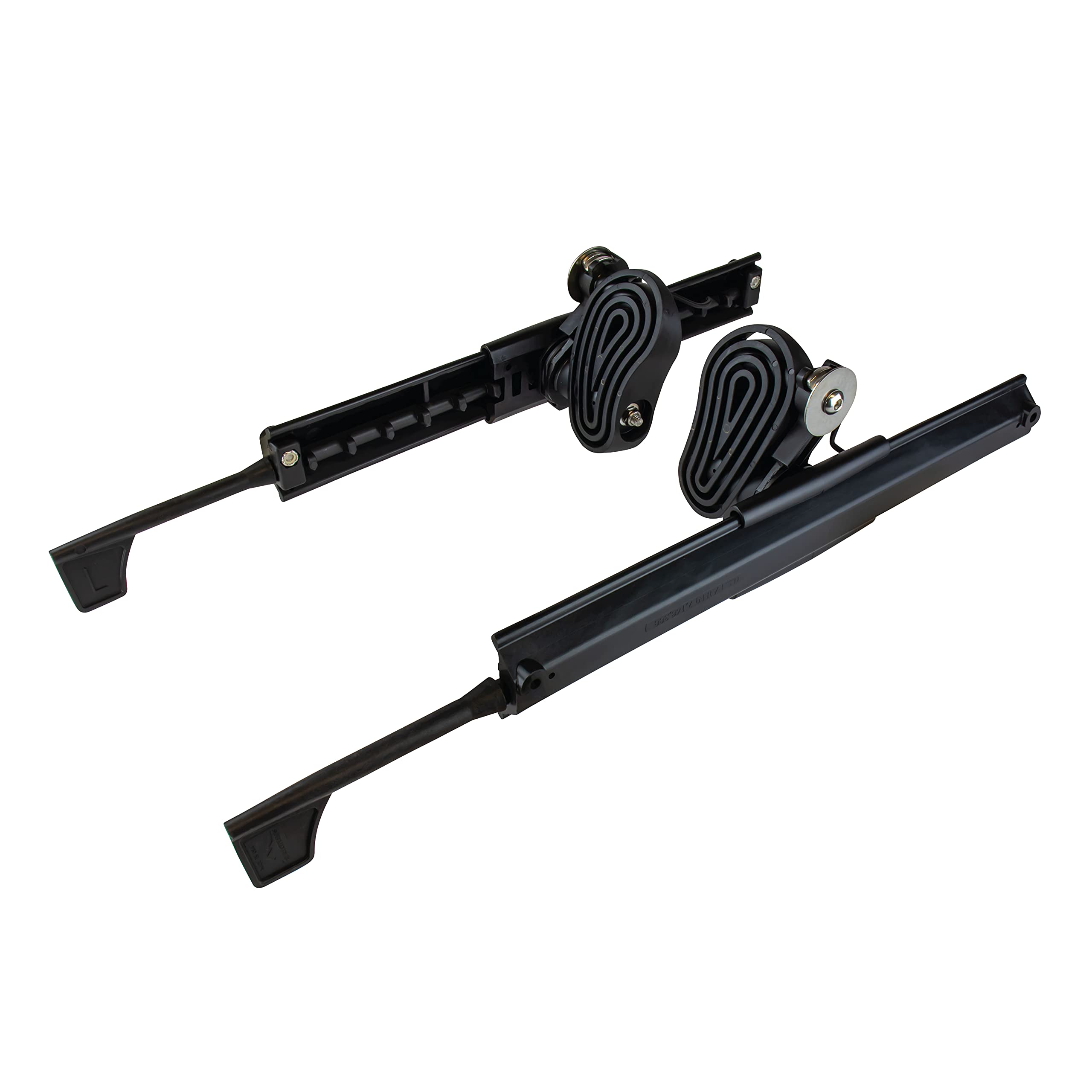 Sea-Lect Designs Kayak Adjustable Footbrace w/Rudder Control (Black)