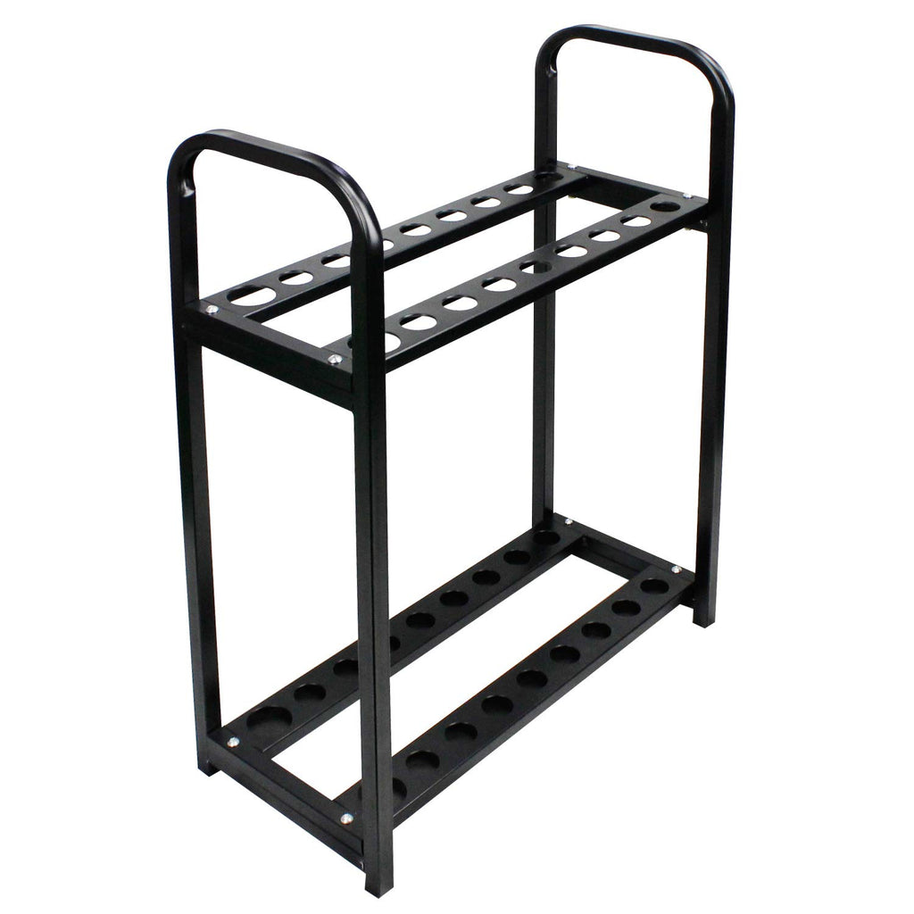 Crestgolf Acrylic Golf Club Organizers Golf Club Display Golf Putter Rack (18-Hole)