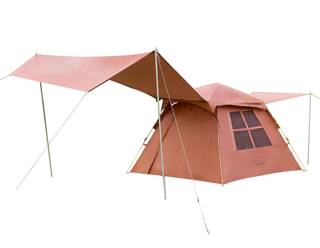 Kazoo Instant Camping Tent (2P Coffee)