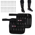 Adjustable Ankle Weights, Leg Wrist Weights, Removable Leg Weights For Men Women Fitness, Walking, Jogging, Workout, 1Pair 2 Pac
