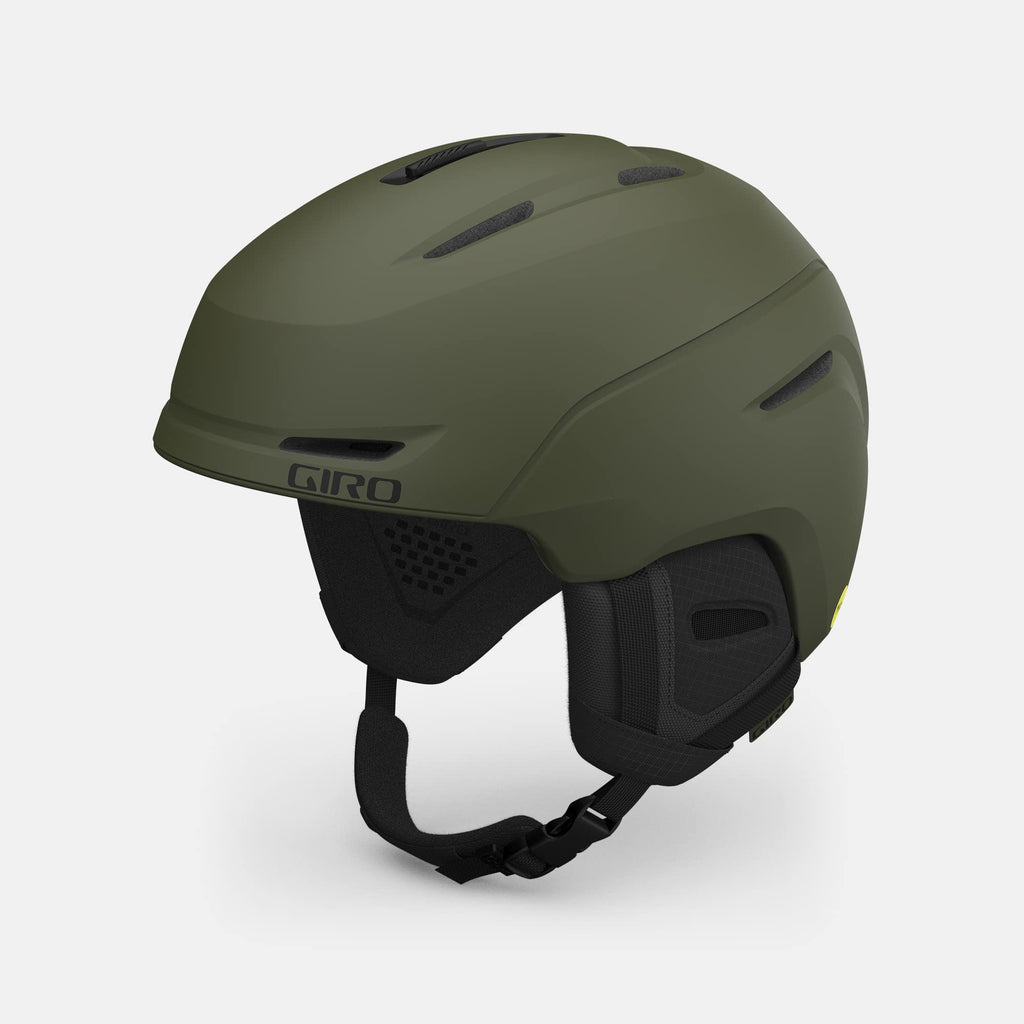 Giro Neo Mips Ski Helmet - Snowboard Helmet For Men, Women & Youth - Matte Trail Green - S (55.5-59Cm)